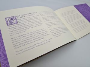 The introduction from the Advent book