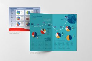 annual report redesign
